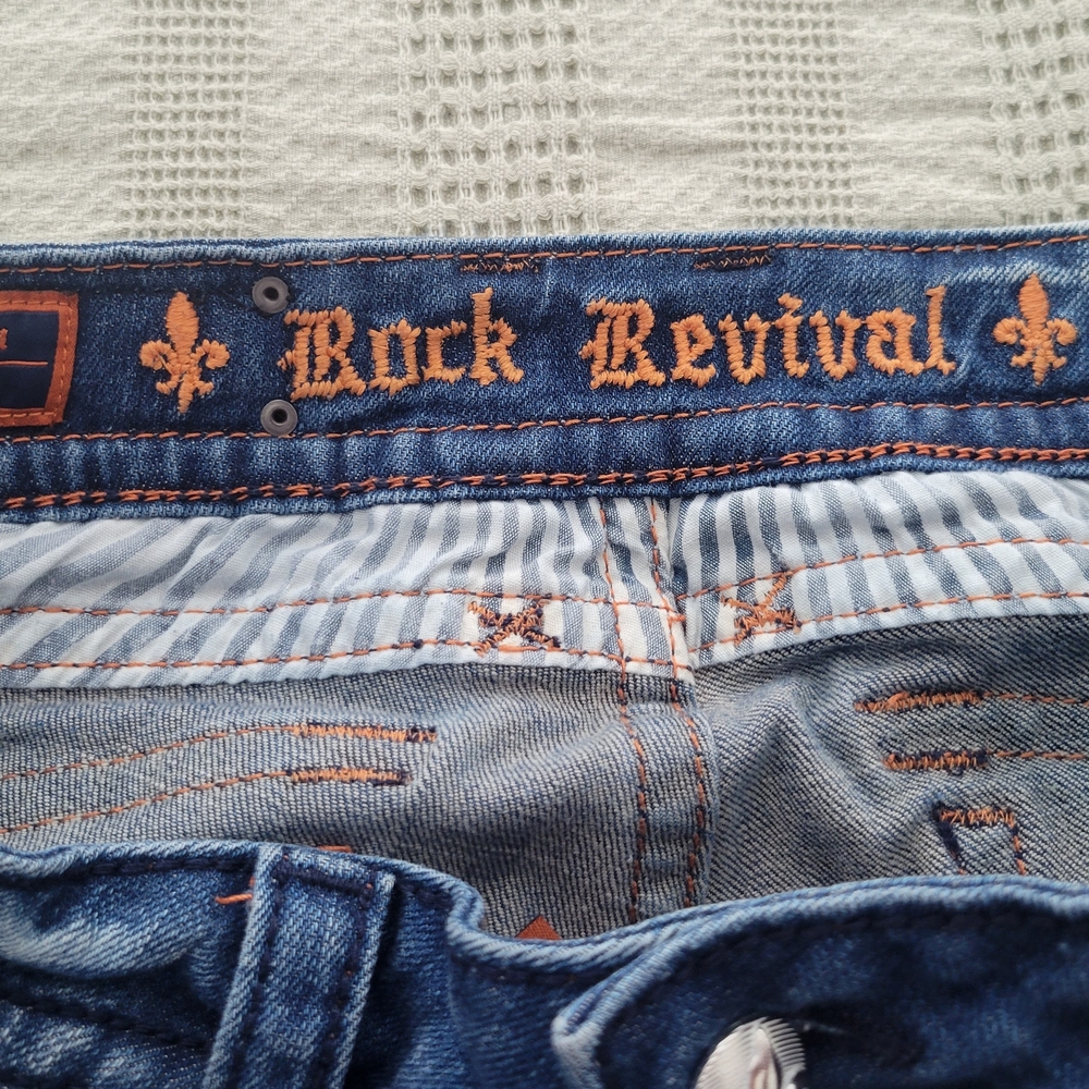 Rock Revival Blue Denim Jeans